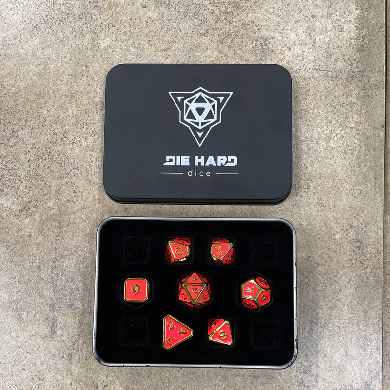 Die Hard Dice Mythica RPG Set - After Dark Neon Bloom