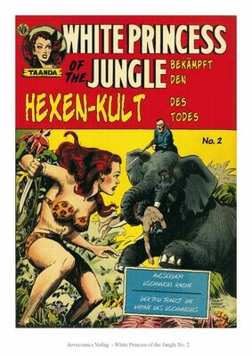 Poster A3 - White Princess of the Jungle Nr. 2
