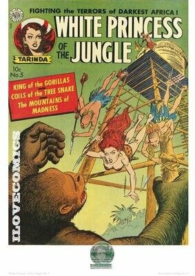 Poster A4 - White Princess of the Jungle Nr. 5