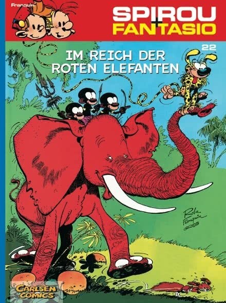 Spirou + Fantasio 22: Im Reich der roten Elefanten