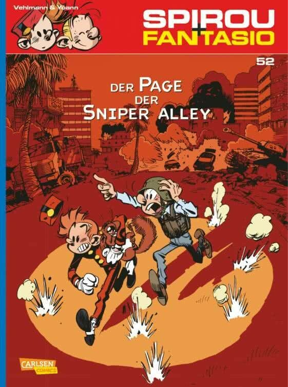 Spirou + Fantasio 52: Der Page der Sniper Alley
