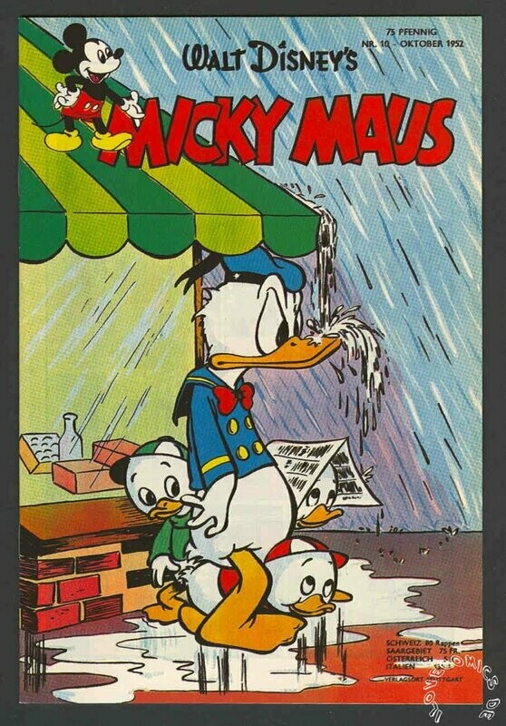 Micky Maus 1952 Nr. 10