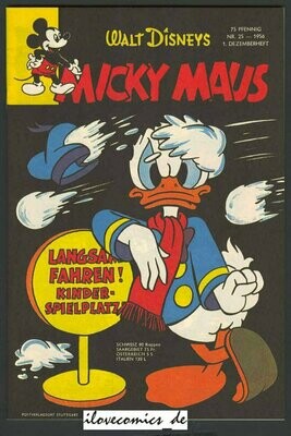 Micky Maus 1956 Nr. 25