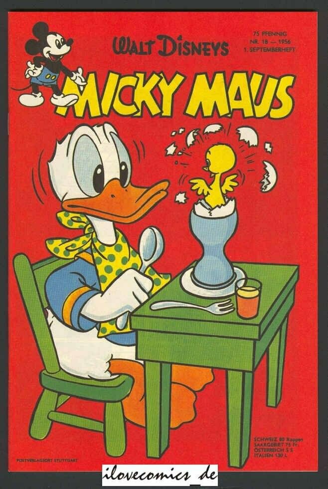 Micky Maus 1956 Nr. 18