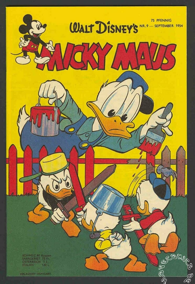 Micky Maus 1954 Nr. 9