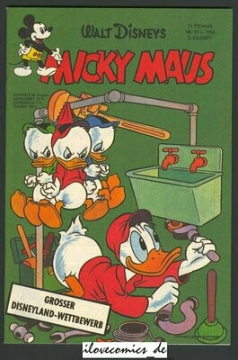 Micky Maus 1956 Nr. 15