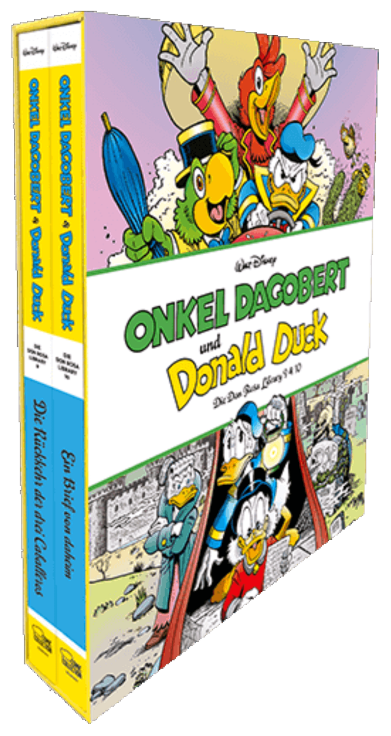 ONKEL DAGOBERT und DONALD DUCK - Die Don Rosa Library 9 & 10 im Schuber