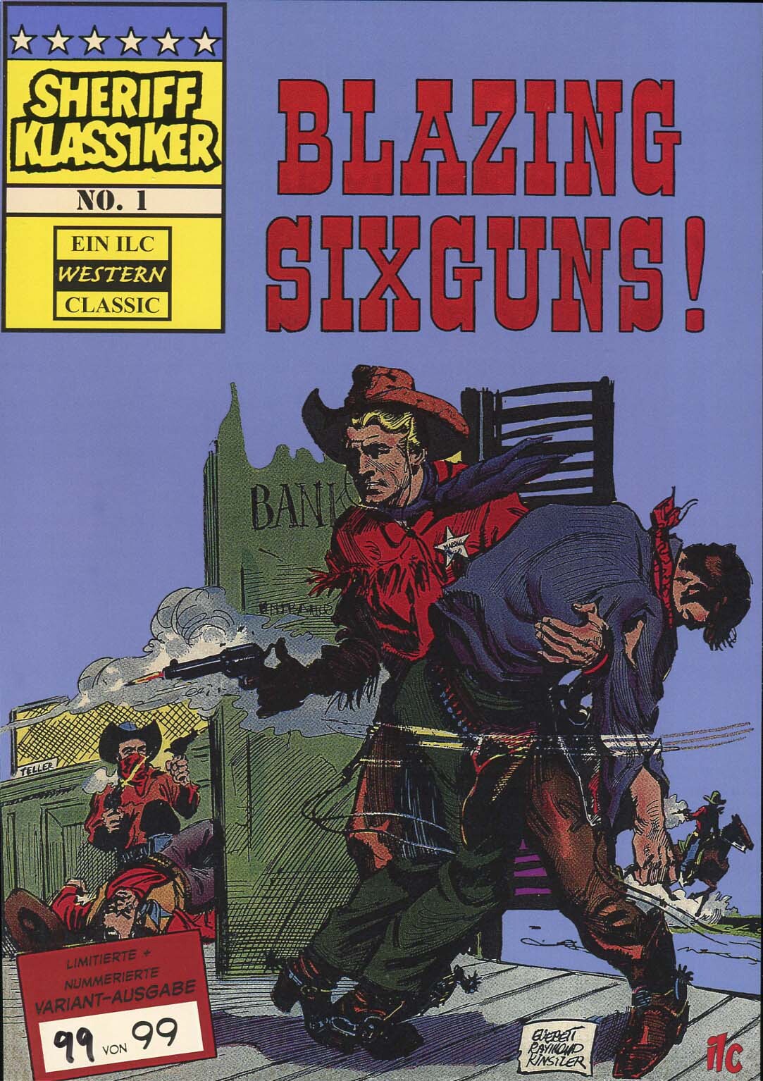 Sheriff Klassiker Nr. 1 - Variant-Cover - limitiert auf 99 Stück