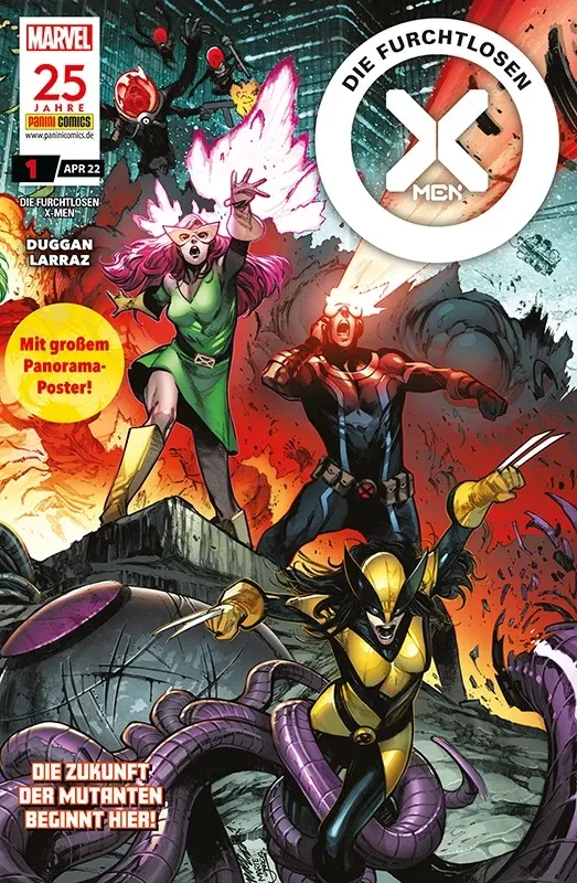 DIE FURCHTLOSEN X-MEN - Nr. 1 DIE FURCHTLOSEN X-MEN - Nr. 1