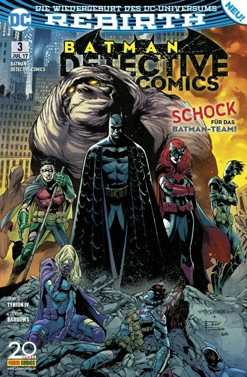 BATMAN DETECTIVE COMICS - Nr. 3 - 2017  (ab 2017)