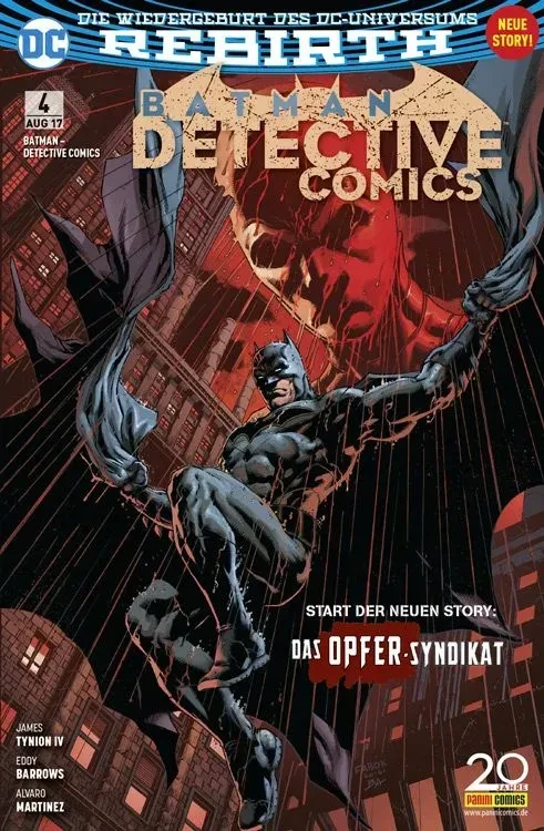 BATMAN DETECTIVE COMICS - Nr. 4 - 2017  (ab 2017)