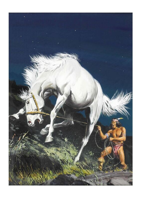 Poster A3 - Geisterpferd