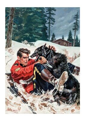 Poster A3 - Mounty - Wolf