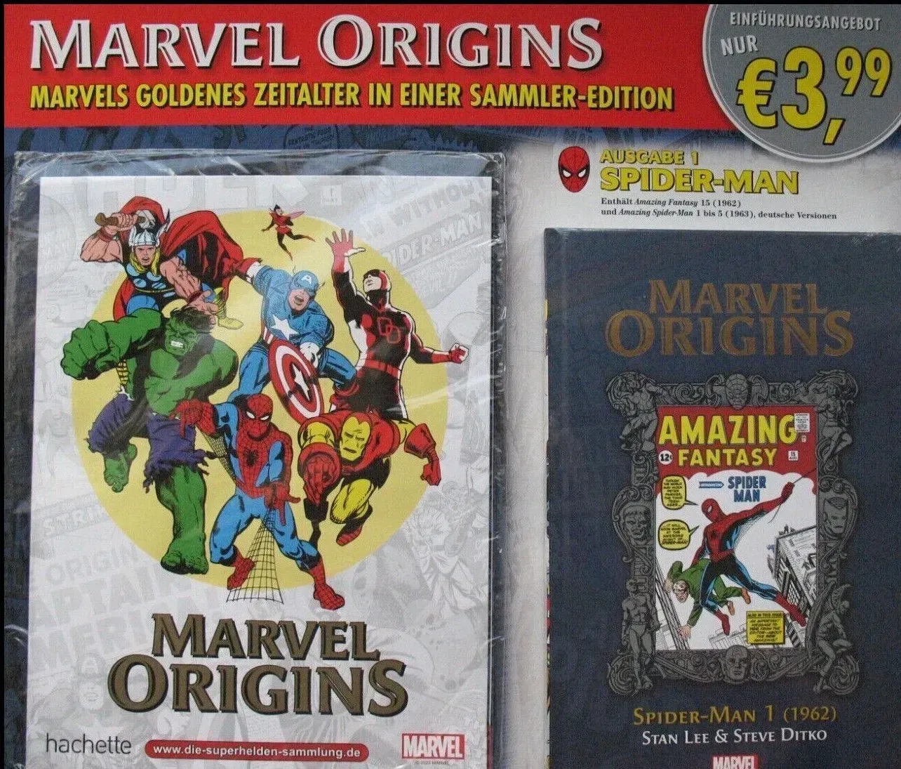 MARVEL ORIGINS Kiosk Nr. 1