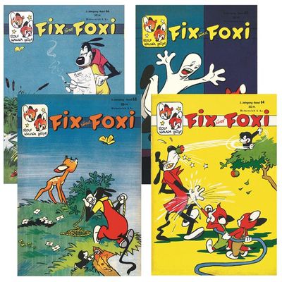 Fix und Foxi Nr. 63 - 66 zusammen