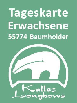 Tageskarte für Erwachsene - Bogenparcours Baumholder