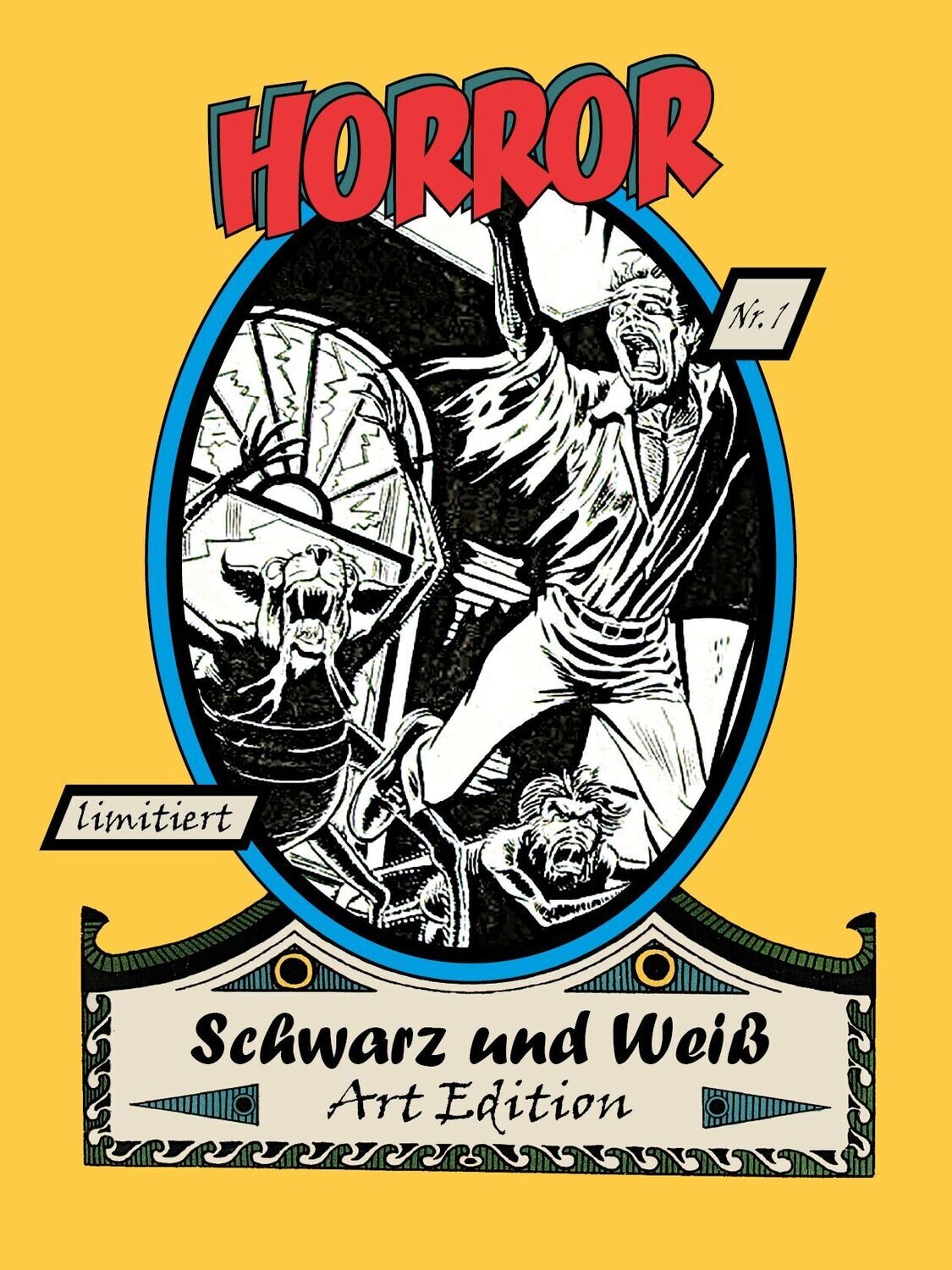Schwarz und Weiß - Art Edition - Nr. 1 - limitiert auf 50 Stück - Mängelexemplar
