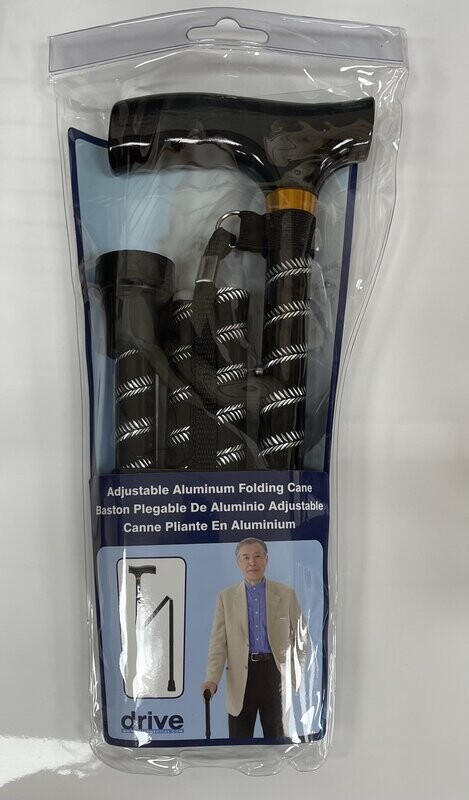 Height Adjustable Folding Walking stick