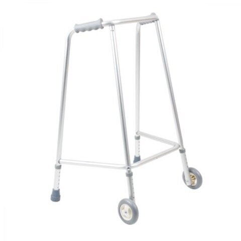 Adjustable-Height Wheeled Walking Frame