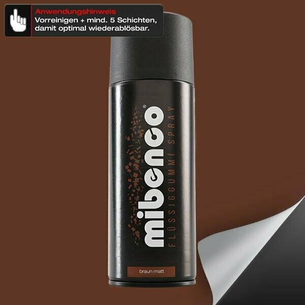Flüssiggummi SPRAY, 400 ml, braun matt