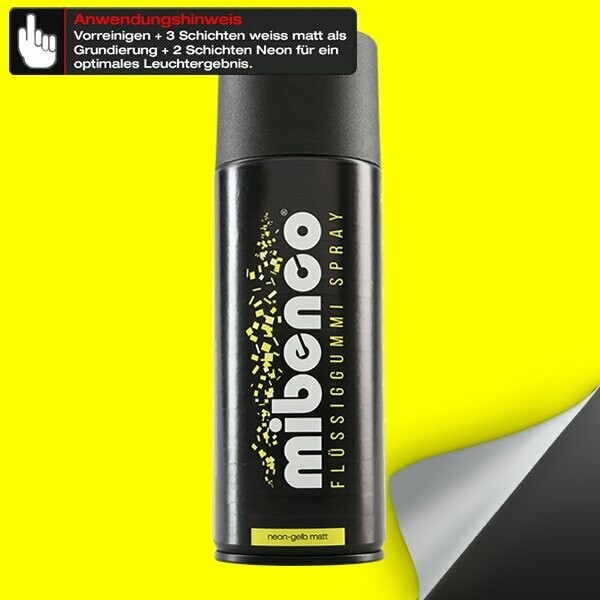 Flüssiggummi SPRAY, 400 ml, neon-gelb