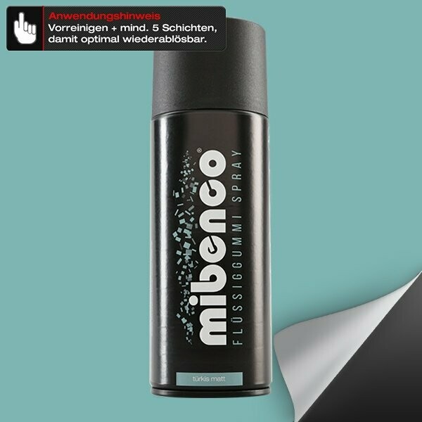 Flüssiggummi SPRAY, 400 ml, türkis matt