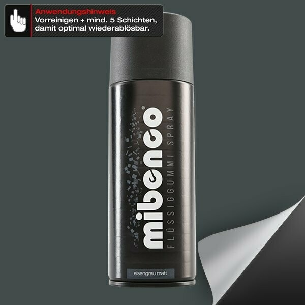 Flüssiggummi SPRAY, 400 ml, eisengrau matt