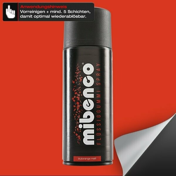 Flüssiggummi SPRAY, 400 ml, blutorange matt