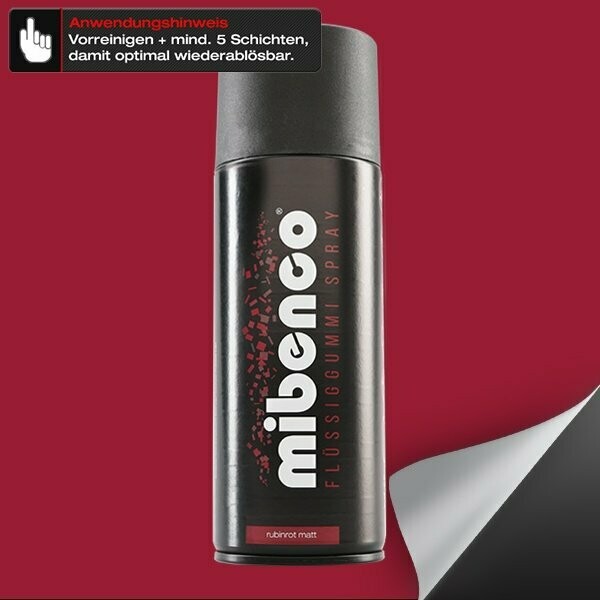 Flüssiggummi SPRAY, 400 ml, rubinrot matt