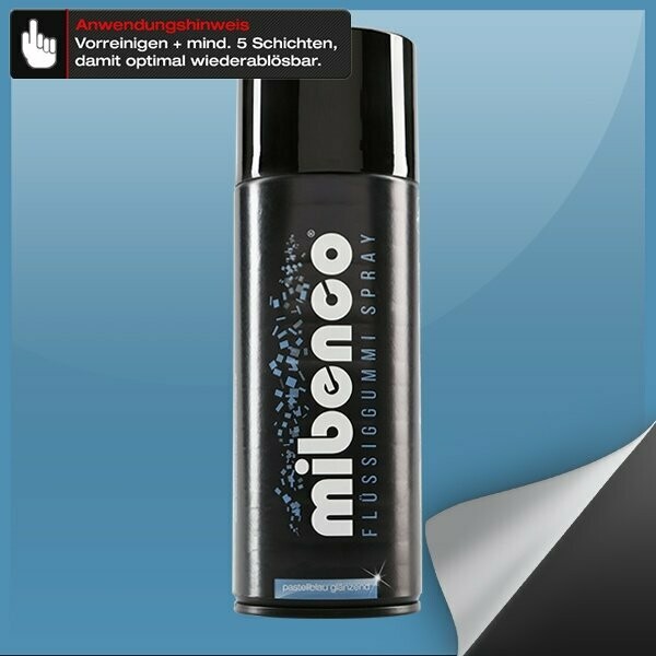 Flüssiggummi SPRAY, 400 ml, pastellblau glänzend