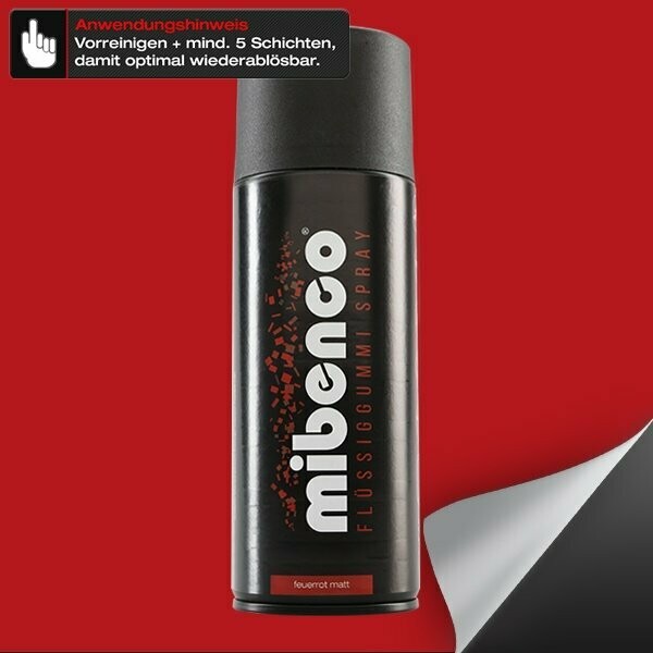 Flüssiggummi SPRAY, 400 ml, feuerrot matt