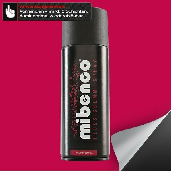 Flüssiggummi SPRAY, 400 ml, himbeerrot matt