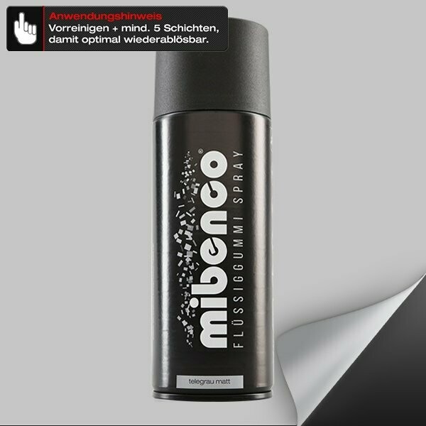 Flüssiggummi SPRAY, 400 ml, telegrau matt