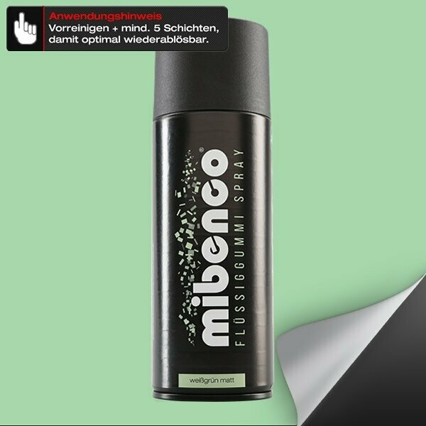Flüssiggummi SPRAY, 400 ml, weißgrün matt