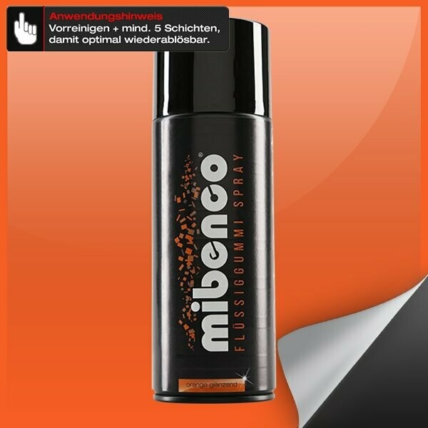 Flüssiggummi SPRAY, 400 ml, orange glänzend