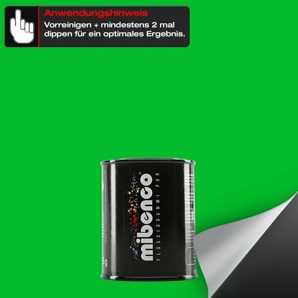 Flüssiggummi PUR, 175 g, neon-grün matt