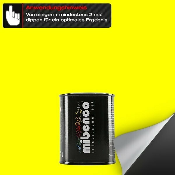 Flüssiggummi PUR, 175 g, neon-gelb matt