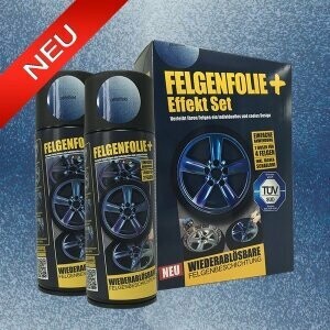 FELGENFOLIE+ Effekt Set, 2 x 400 ml, perleffekt