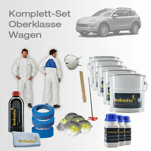 AutoSprühFolie Komplett-Set Oberklasse Wagen
