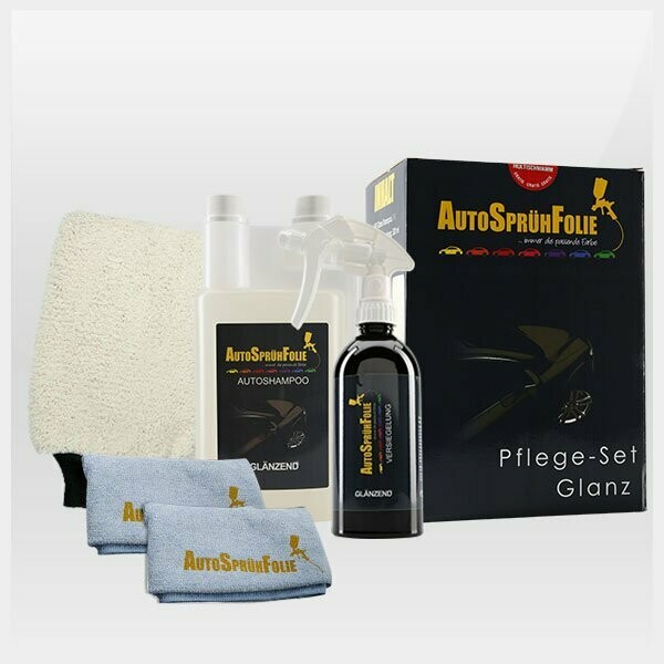 AutoSprühFolie PFLEGE-SET, GLANZ