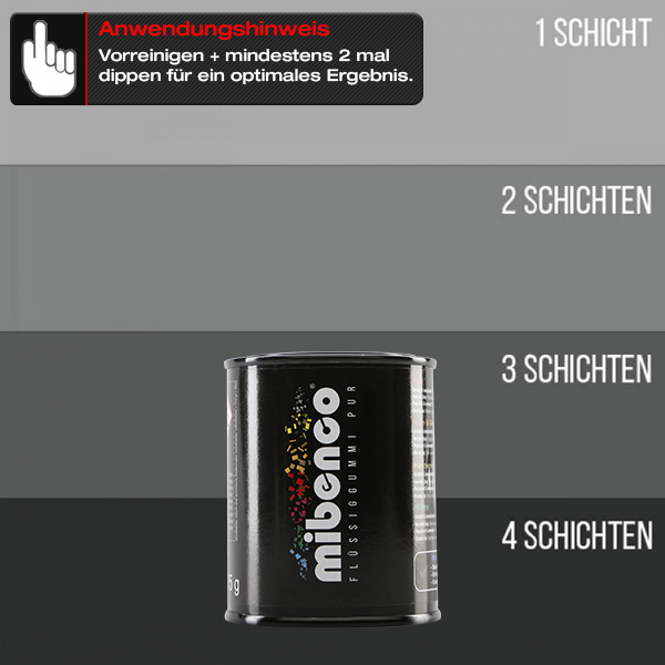 Flüssiggummi PUR, 175 g, Rauchgrau