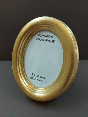 Fotorahmen " Oval " für Fotogröße 9 x 12 cm