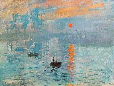 Kunstdruck 80 cm x 60 cm von Claude Monet