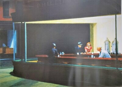 Kunstdruck 80 cm x 60 cm von Hopper