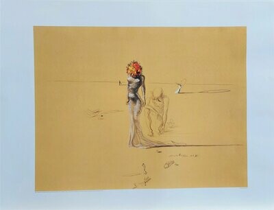 Kunstdruck 80 cm x 60 cm von Dali