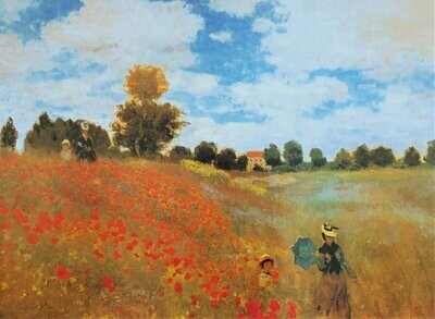 Kunstdruck 80 cm x 60 cm von Claude Monet