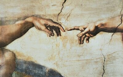 Kunstdruck 70 cm x 50 cm von Michelangelo