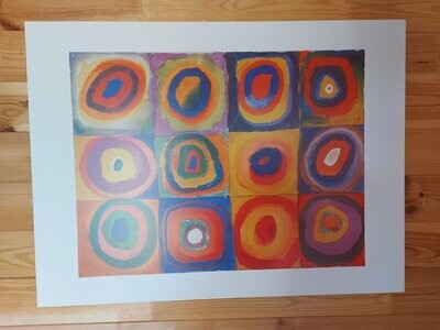 Blockbild Kunstdruck von Rothko