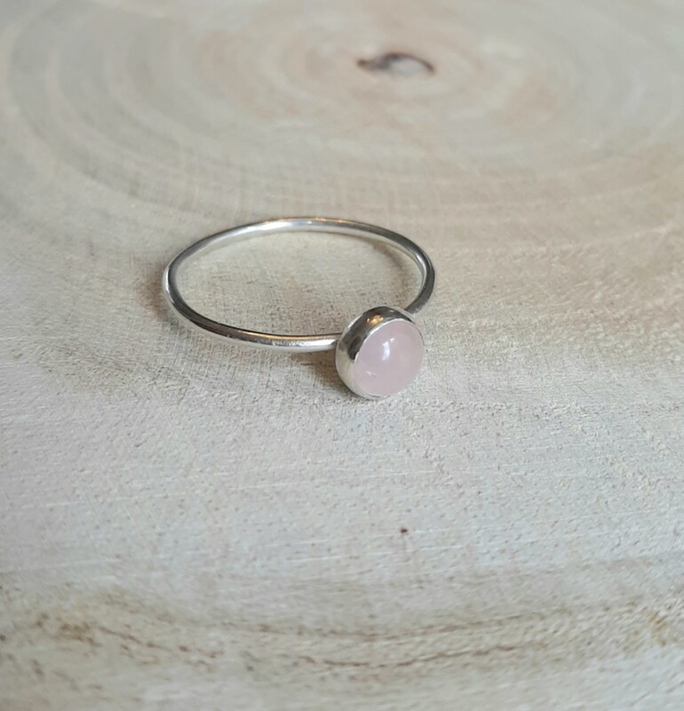 Rozekwarts ring