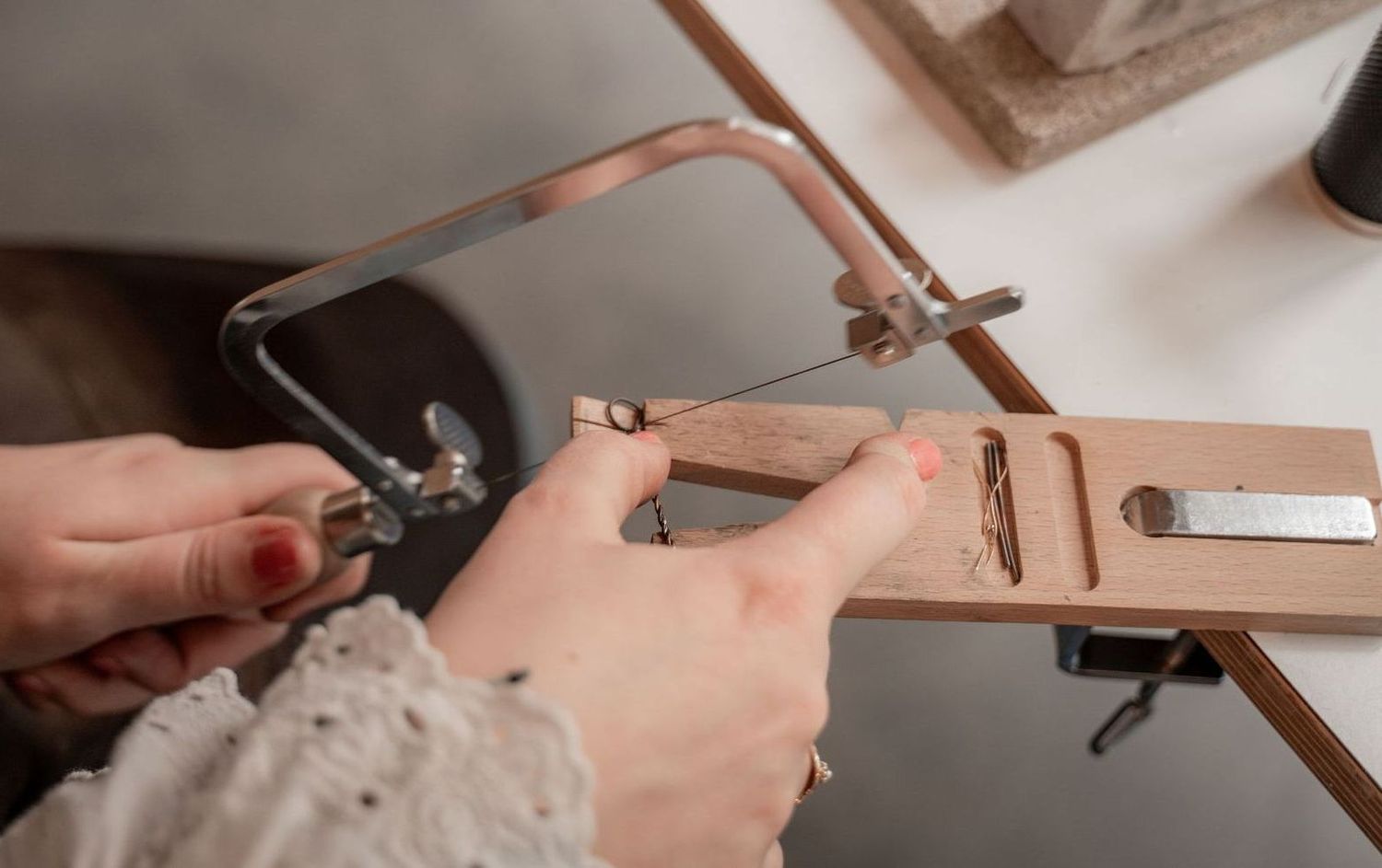 Workshop zilveren oorbellen